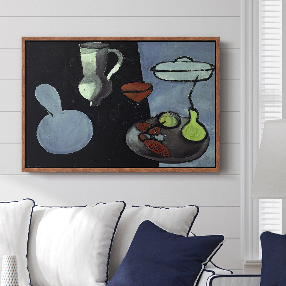 The Gourds (Les coloquintes), 1916 - Floater Framed Canvas Print