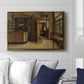 The Old Inn 'Het Loodshuis' in Antwerp, 1877 - Floater Framed Canvas Print