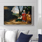 The Three Philosophers, c. 1508-1509 - Floater Framed Canvas Print
