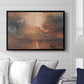 Vesuvius in Eruption, c. 1817 - Floater Framed Canvas Print
