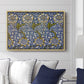 Kennet - Indigo/Gold, 1883 - Floater Framed Canvas Print