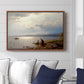 On the Banks of the Chiemsee, 1871 - Floater Framed Canvas Print
