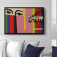 Design for Cover of Exhibition Catalogue, 1951 - Floater Framed Canvas Print
