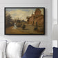 The Country House of Gustave Coûteaux, 1871 - Floater Framed Canvas Print