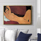 Reclining Nude (Nu couché), 1917 - Floater Framed Canvas Print
