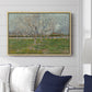 Orchard in Blossom (Plum Trees), 1888 - Floater Framed Canvas Print