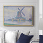 Mill of Edam (Moulin d'Edam), 1896 - Floater Framed Canvas Print