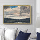 The Lone Boat, North Woods Club, Adirondacks, 1892 - Floater Framed Canvas Print