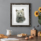 Forest Fur Baby Bear - Premium Framed Print - Distressed Barnwood Frame - Ready to Hang