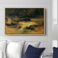 Wildbach (Wild Stream) - Floater Framed Canvas Print