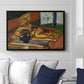 Sculpture and Persian Vase (The Bronze Figure), 1908 - Floater Framed Canvas Print