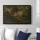 German Farm, 1859 - Floater Framed Canvas Print