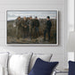 Prisoners from the Front, 1866 - Floater Framed Canvas Print