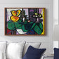 Pitcher and Bowl of Fruit, 1931 - Floater Framed Canvas Print