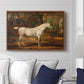 Grey Arabian Stallion, Property of Sir Watkin Williams-Wynn, c. 1817 - Floater Framed Canvas Print