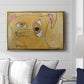 Cubist Dog with Stars (Student Art) - Floater Framed Canvas Print