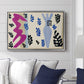 The Knife Thrower (Le lanceur de couteaux), from Jazz, 1947 - Floater Framed Canvas Print
