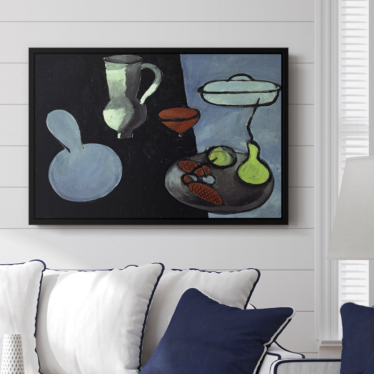 The Gourds (Les coloquintes), 1916 - Floater Framed Canvas Print