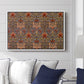 Snakeshead - Red/Cumin, c. 1876 - Floater Framed Canvas Print