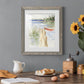 Sketchy Pier - Barnwood Framed Art Print