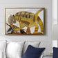 Cat Eating a Bird, 1939 - Floater Framed Canvas Print
