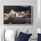 Shooting the Rapids, Saguenay River, 1905-1910 - Floater Framed Canvas Print