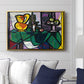 Pitcher and Bowl of Fruit, 1931 - Floater Framed Canvas Print