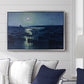 Camaret, Moonlight and Fishing Boats, 1894 - Floater Framed Canvas Print
