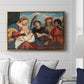 Mary and Child with Saints Stephen, Jerome and Maurice, c. 1510 - Floater Framed Canvas Print