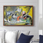 Still Life with Cat and Lobster, 1962 - Floater Framed Canvas Print