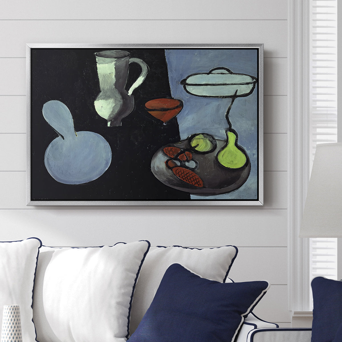 The Gourds (Les coloquintes), 1916 - Floater Framed Canvas Print