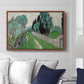 Landscape with Cypresses and Olive Trees near Nice, c. 1918 - Floater Framed Canvas Print
