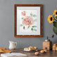 Rose Contour - Barnwood Framed Art Print