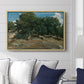 Fontainebleau: Oak Trees at Bas-Bréau, c. 1830-1835 - Floater Framed Canvas Print