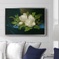 Giant Magnolias on a Blue Velvet Cloth, c. 1890 - Floater Framed Canvas Print