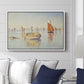 Concarneau, Quiet Morning, Opus 219, 1891 - Floater Framed Canvas Print