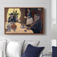 The Dining Room (Breakfast), 1886-1887 - Floater Framed Canvas Print