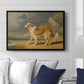 Rough-Coated Collie, 1809 - Floater Framed Canvas Print