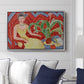 Michaella, 1943 - Floater Framed Canvas Print