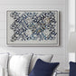 Watercolour for Printed Fabric Design: Wey, c. 1882-1883 - Floater Framed Canvas Print