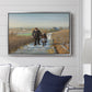 The Old Man and the Child, 1888 - Floater Framed Canvas Print