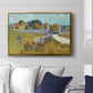 Farmhouse in Provence, 1888 - Floater Framed Canvas Print