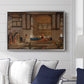 A Lady Receiving Visitors (The Reception), 1873 - Floater Framed Canvas Print