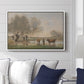 Cows in a Marshy Landscape, c. 1873-1874 - Floater Framed Canvas Print