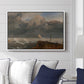 Port Ruysdael, 1827 - Floater Framed Canvas Print