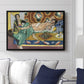 Odalisques Playing Checkers (Odalisques jouant aux dames), 1928 - Floater Framed Canvas Print
