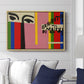 Design for Cover of Exhibition Catalogue, 1951 - Floater Framed Canvas Print