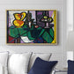 Pitcher and Bowl of Fruit, 1931 - Floater Framed Canvas Print