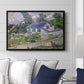 Houses in Auvers, 1890 - Floater Framed Canvas Print