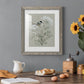 Bouquet of Grace Bird I - Barnwood Framed Art Print